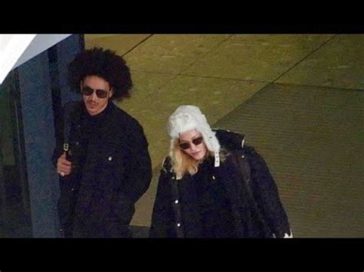 Madonna, 61, Goes Makeup Free In London With Boyfriend Ahlamalik Williams, 26, And Four Of Her Kids