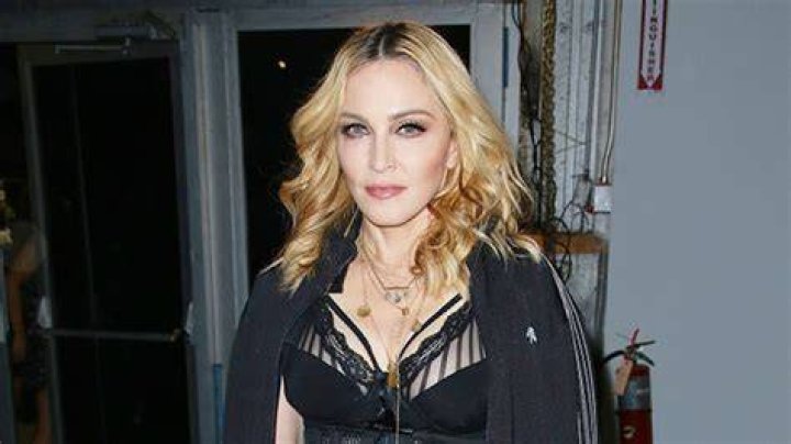 Madonna, 64, Lip Syncs In Sheer Mesh Top & Lingerie: Photos