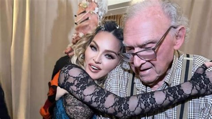 Madonna, 65, Shares Rare Photo of Her Father Silvio, 92, Amid Celebration Tour