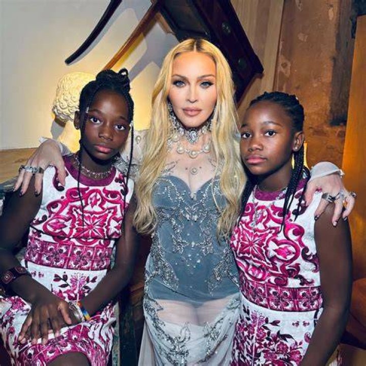 Madonna Celebrates Thanksgiving With Kids Lourdes, 25, David, 16, Mercy, 15, & Twins Stella & Estere, 9