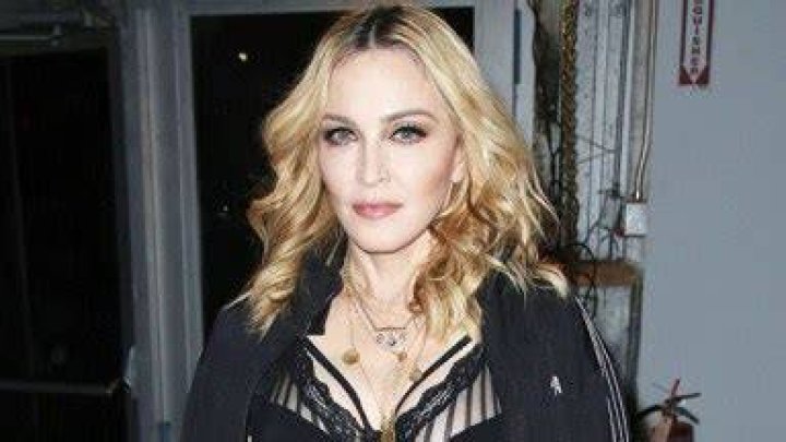 Madonna Pairs Corset Top & Shorts With Fishnets For Sexy New Photos