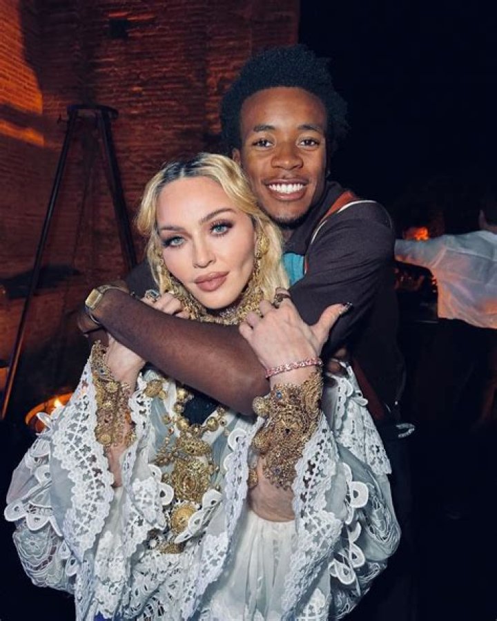 Madonna Rocks Sheer Corset Top & Shorts While Bonding With Son David, 16, Ahead Of Pride Concert