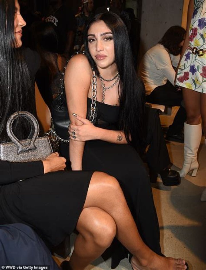 Madonna’s Daughter Lourdes Leon, 25, Shows Off Backside In Sheer Dress With Sexy Cutouts