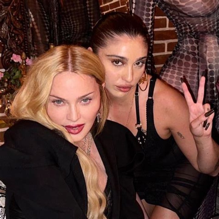 Madonna’s Daughter Lourdes Leon Wears Lacy Red Lingerie & Fishnets In New Savage X Fenty Ad