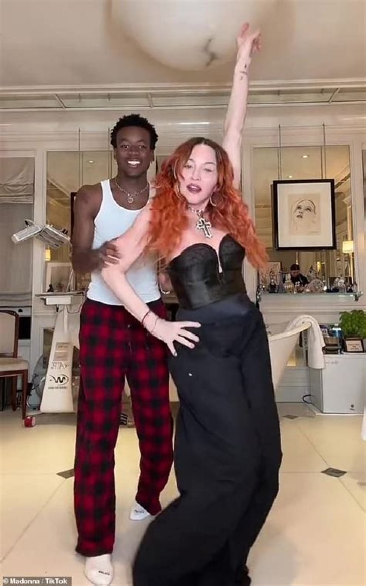 Madonna Snuggles Up To Son David Banda In Sweet Snaps From His 16th Birthday Party