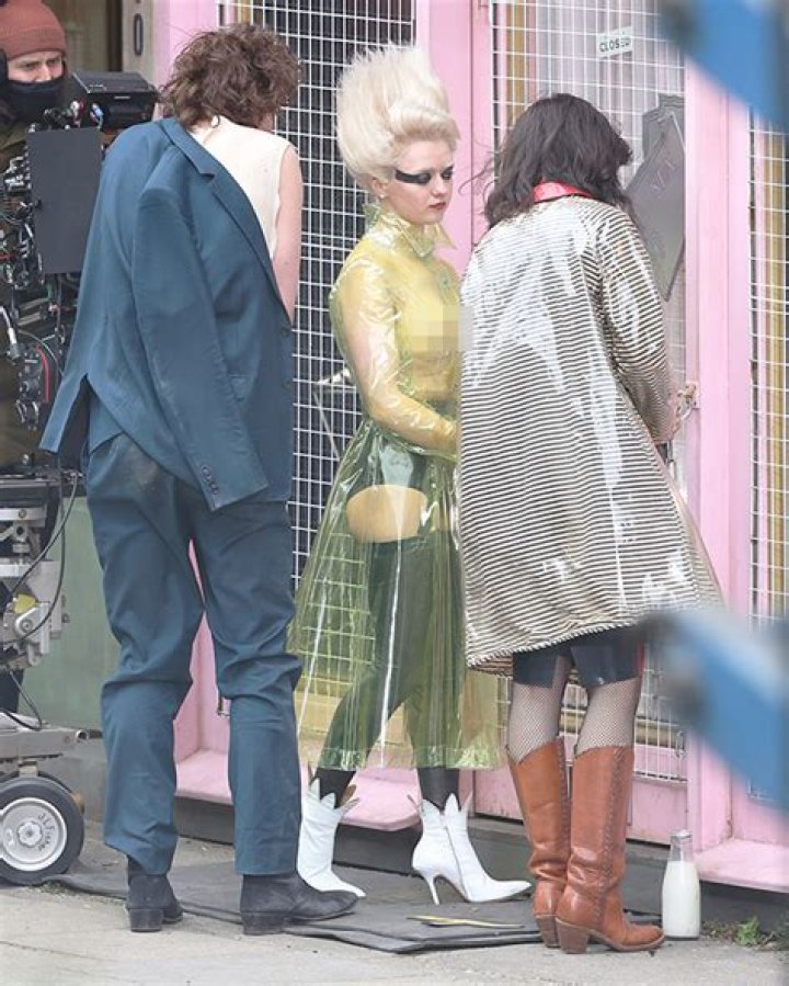Maisie Williams, 23, Wears Sheer PVC Coat After Transforming Into Punk Icon Jordan For New Series