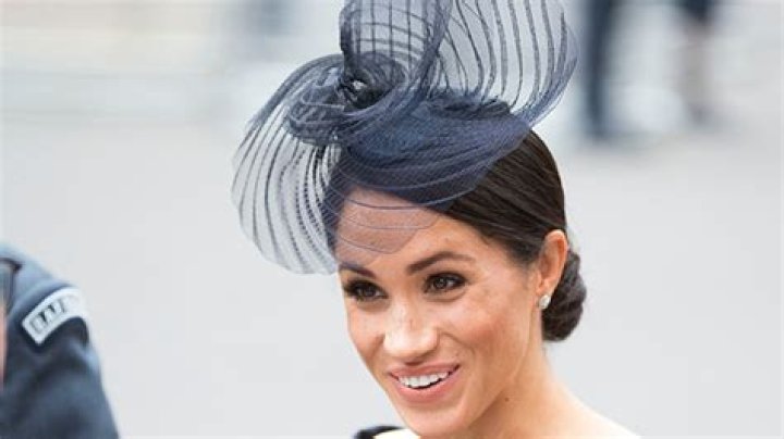 Meghan Markle’s Black Hat At Air Force Ceremony — Black Dior Dress – Hollywood Life
