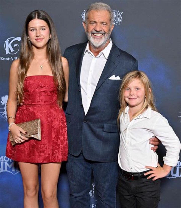 Mel Gibson Shares 1st Pic Of 5-Week-Old Son Lars & He Is Beyond Adorable In A Mini Tux