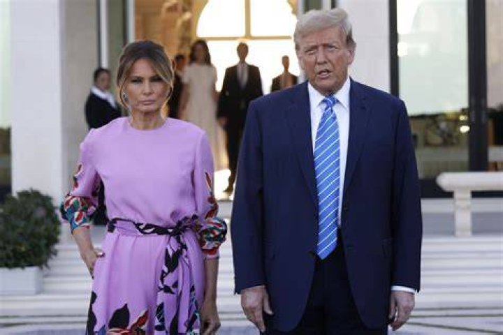 Melania Trump Trolled For Storming Off When Donald Stops To Greet Supporters In Florida