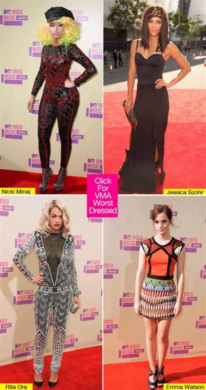 MTV VMAs Worst Dressed 2012 — Nicki Minaj & More