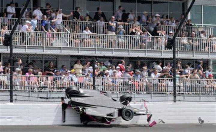 NASCAR Crash Caught On Fan Video — Tire Flies Into Crowd, Hits Woman