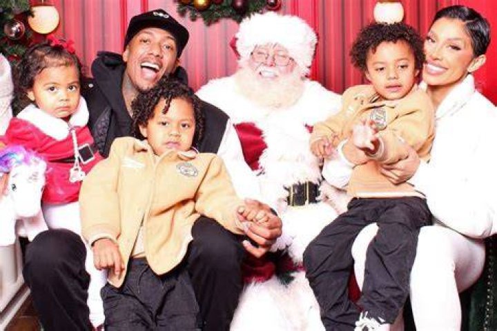 Nick Cannon & Abby De La Rosa Take Newborn Beautiful & Twins, 18 Mos, To Holiday Exhibit: Watch