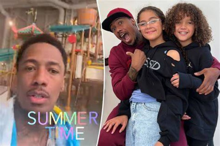 Nick Cannon Rents Out An Entire Water Park For His & Mariah Carey’s Twins, 11, After Welcoming 8th Baby