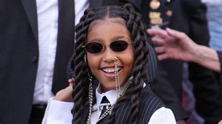 North West Completely Covers Her Face in Bright Pink Makeup in New Video