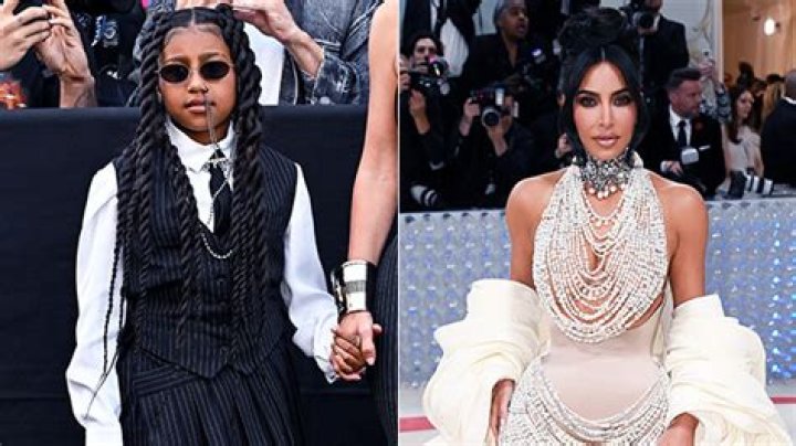 North West Hilariously Reacts to Kim Kardashian’s 2023 Met Gala Gown – Hollywood Life
