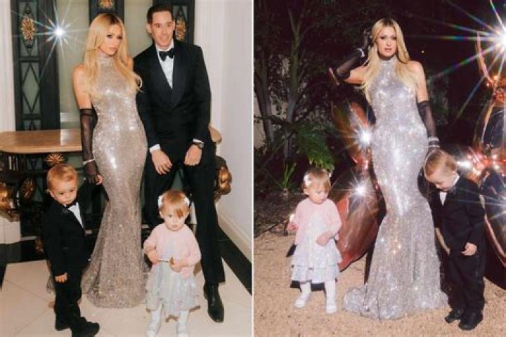 Paris Hilton’s Dresses At Wedding Reception – Photos – Hollywood Life