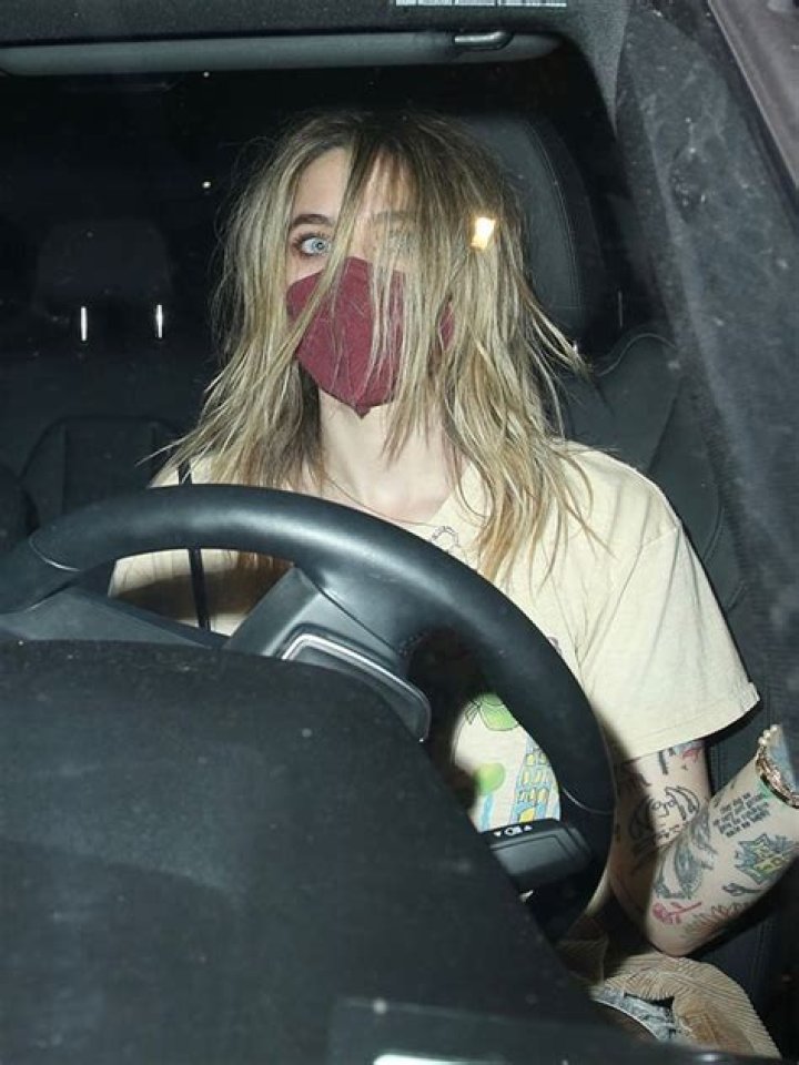 Paris Jackson Rocks Daisy Dukes & Ripped Tights For Fierce Look At Album Launch Party