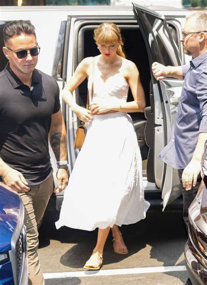 Photos Of Her White Crop Top Dress – Hollywood Life