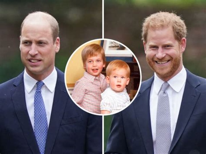 Photos With Sons Prince William & Harry – Hollywood Life