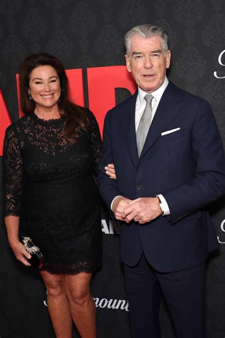 Pierce Brosnan, 68, Is Suave In A Suede Blazer On Romantic Dinner Date With Wife Keely Smith