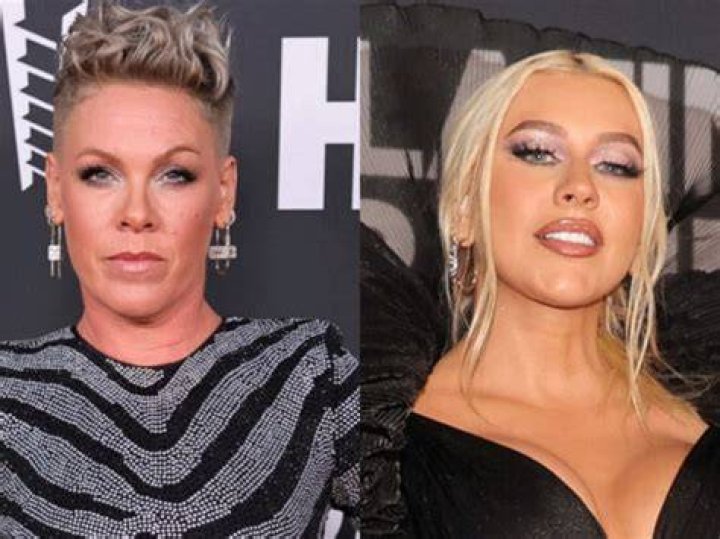 Pink Claps Back After Being Accused Of Shading Christina Aguilera: ‘Y’all Are Nuts’