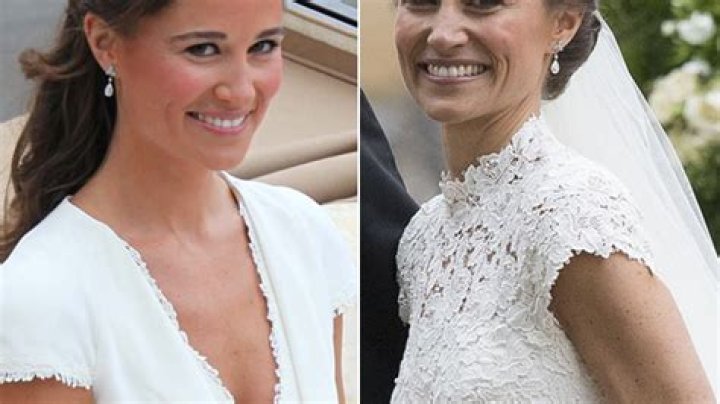 Pippa Middleton’s Wedding Earrings — Recycled For Her ‘Something Old’ – Hollywood Life