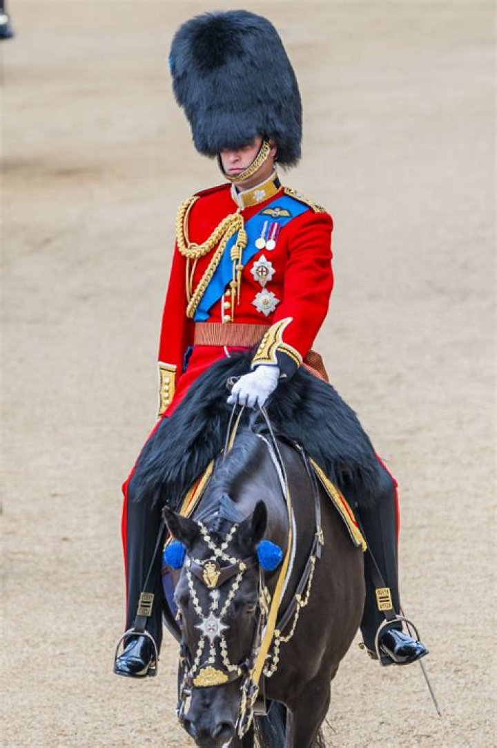 Prince William Spotted On A Horse As He Practices Trooping Before Queen’s Birthday Parade