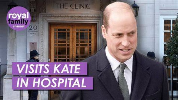 Prince William Visits Kate Middleton At The Hospital