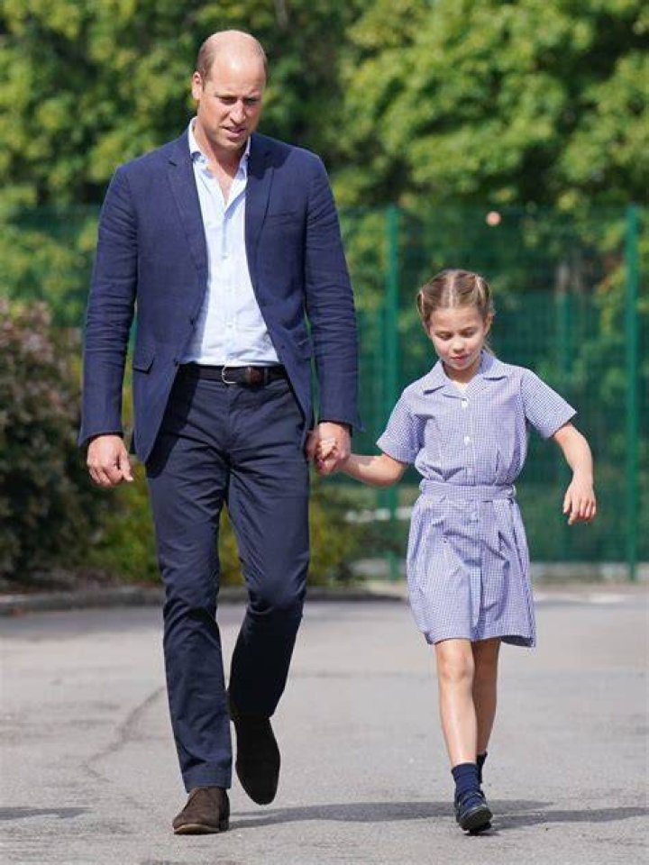 Princess Charlotte, 4, Looks Adorable While Arriving At 1st Day Of School With Parents William & Kate