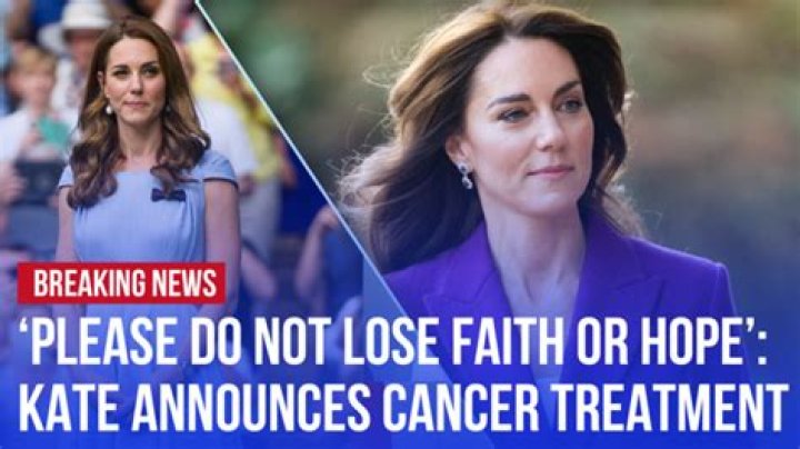 Princess Kate Announces Cancer Diagnosis in New Video Statement