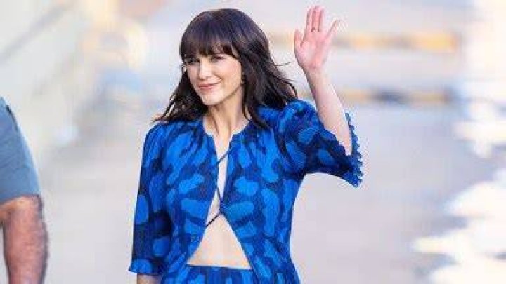 Rachel Brosnahan Wears Open, Midriff Top With Nothing Underneath In Stunning Altuzarra Look—Photo