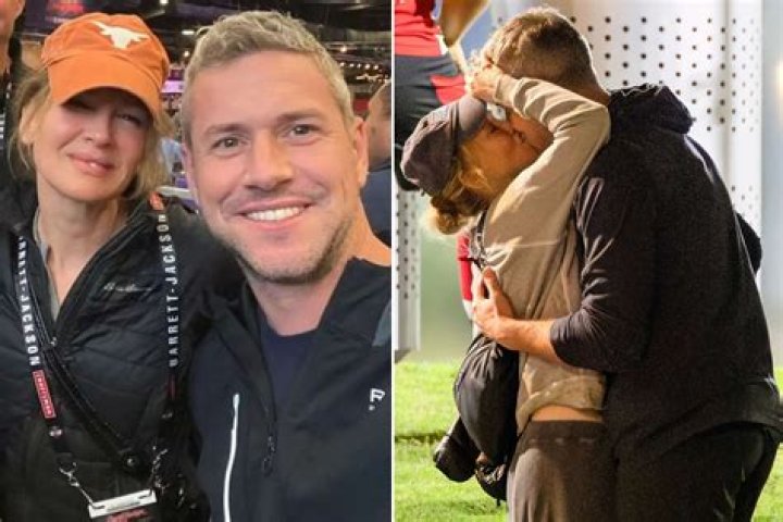 Renee Zellweger & Ant Anstead Hold Hands & Kiss In Rare PDA Photos For 2nd Anniversary