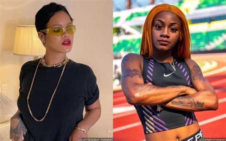 Rihanna Mocks Olympics’ Cardboard Beds As She Shows Love To Sha’Carri Richardson