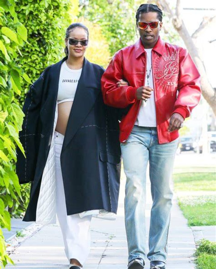Rihanna’s Plunging Bandana Top & Ripped Jeans On A$AP Rocky Date – Hollywood Life