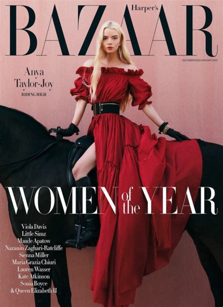 Rihanna Stuns In Braided Bun & Bright Red Lip On ‘Harper’s Bazaar’ Cover – Pics