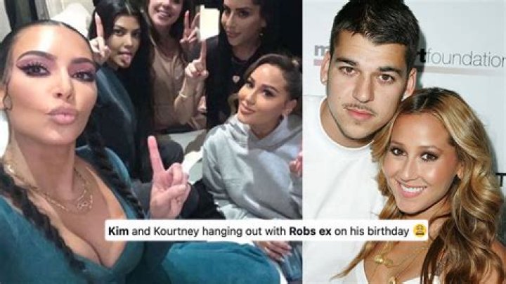 Rob Kardashian’s Ex Adrienne Bailon Attends Kim’s Game Night – Hollywood Life