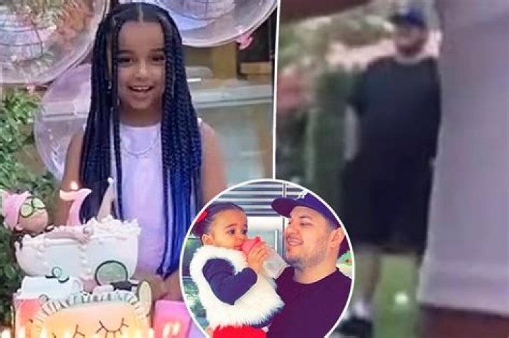 Rob Kardashian Wishes Daughter Dream Happy Birthday: Photos – Hollywood Life