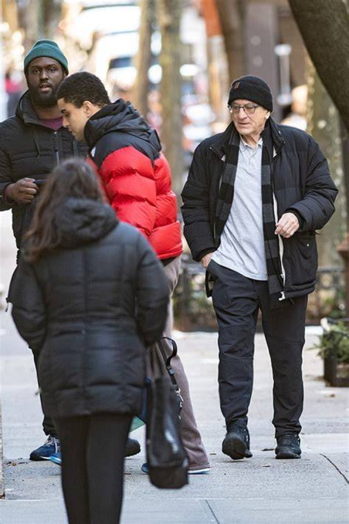 Robert De Niro Steps Out For Rare Outing With 3 Of His Children In NYC — Photos