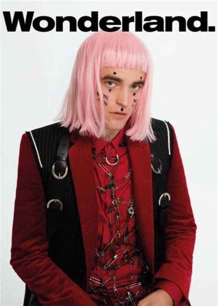 Robert Pattinson Dresses in Pink Wig & Wild Costume For ‘Wonderland’ Cover