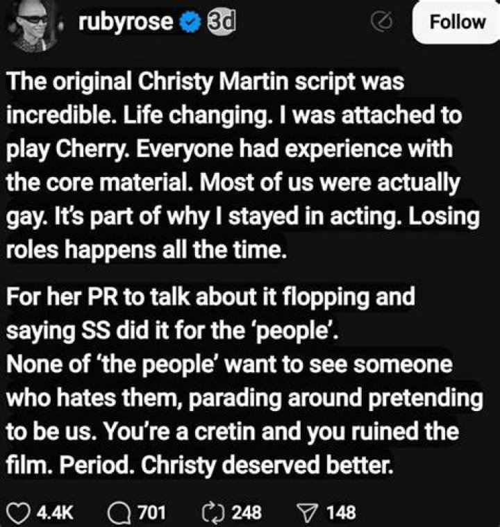 Ruby Rose Goes Off On ‘Batwoman’ Execs As She Claims She Was Forced To Work While Injured & More