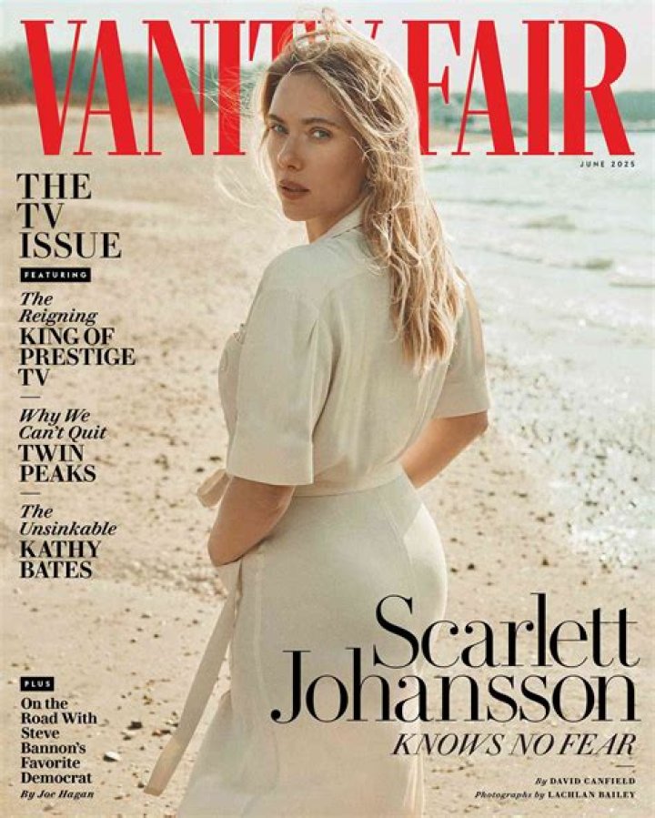 Scarlett Johansson Covers Herself With Nothing But White Sheet In Ad – Hollywood Life