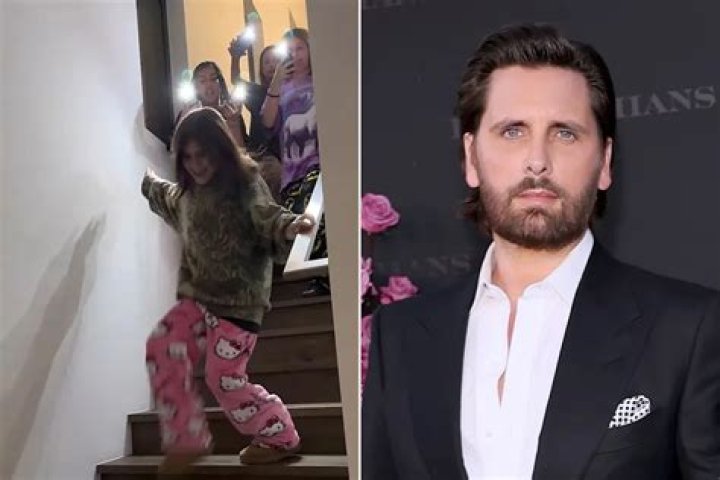 Scott Disick Captures Daughter Penelope & North West Recreating Viral ‘Saltburn’ Scene: ‘Huge Saturday Night’