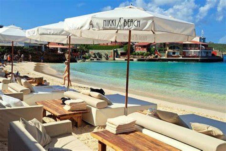 Scott Disick Lounges At The Beach in St. Barts On Holiday Vacation After Mystery Date In NY