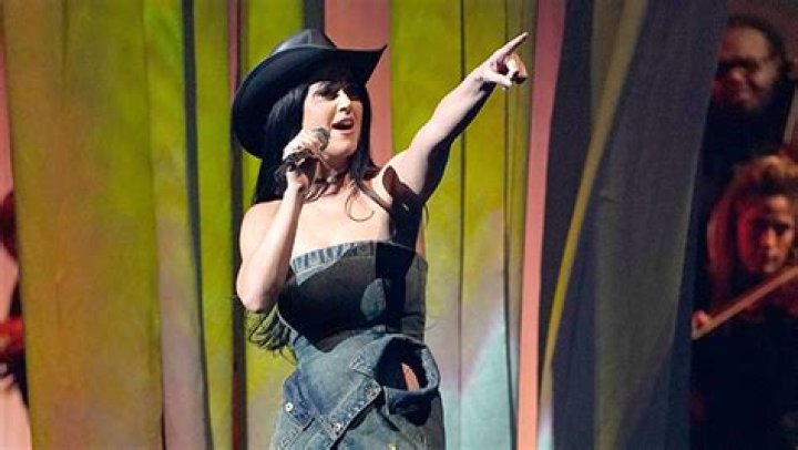 See Her Performance Outfit – Hollywood Life