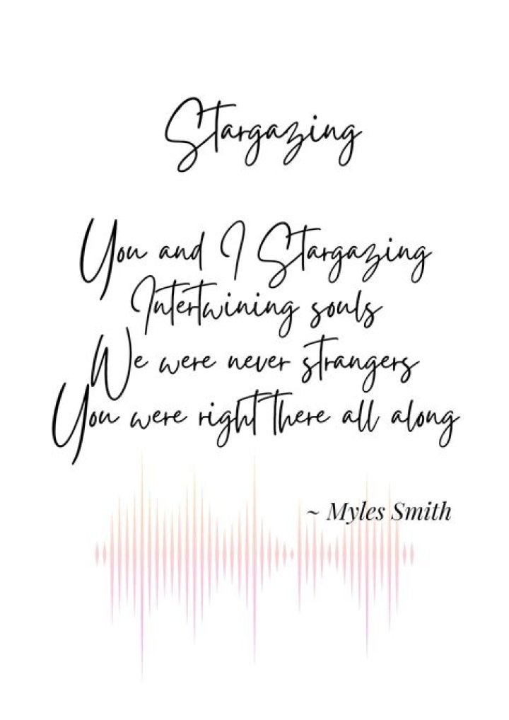 See The Lyrics To ‘Stargazing’ – Hollywood Life