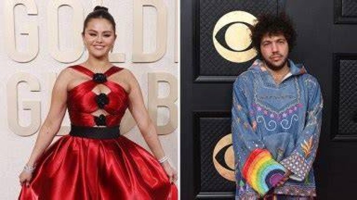 Selena Gomez & Benny Blanco Passionately Kiss at the Golden Globes: ‘I Won’