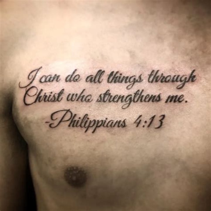 Selena Gomez Tattoo Explained — Bible Verse, Philippians 4:13 – Hollywood Life