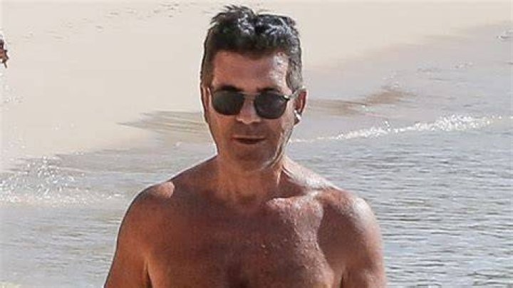Simon Cowell Shows Off Toned Chest At The Beach With Son Eric – Hollywood Life