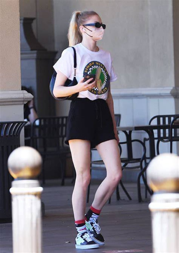Sophie Turner Rocks High-Waisted Shorts To Run Errands After 2 Year Anniversary With Joe Jonas