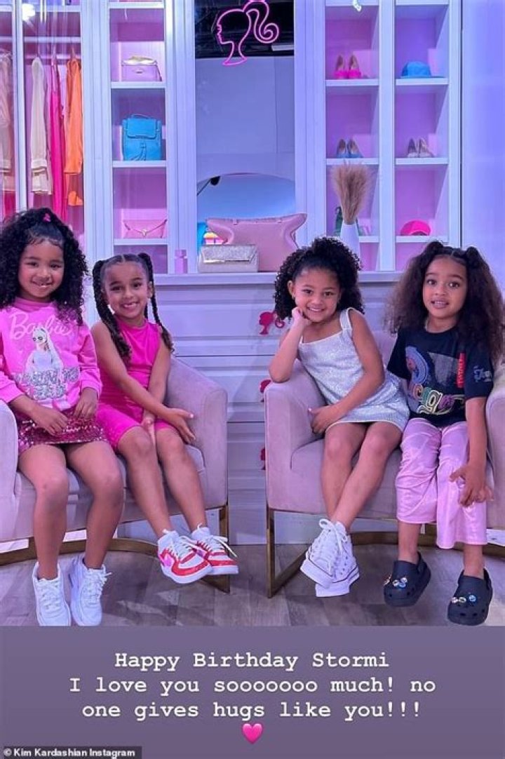 Stormi Webster, 2, Carries $1200 Louis Vuitton Purse & Checks Herself Out In A Mirror In Cutest Video Ever